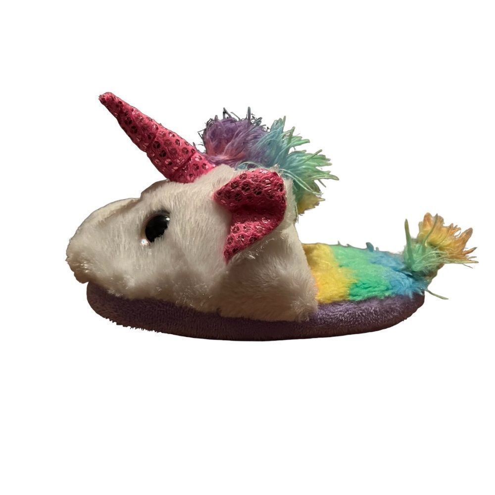 Wonder Nation Little Girls Unicorn House Shoes